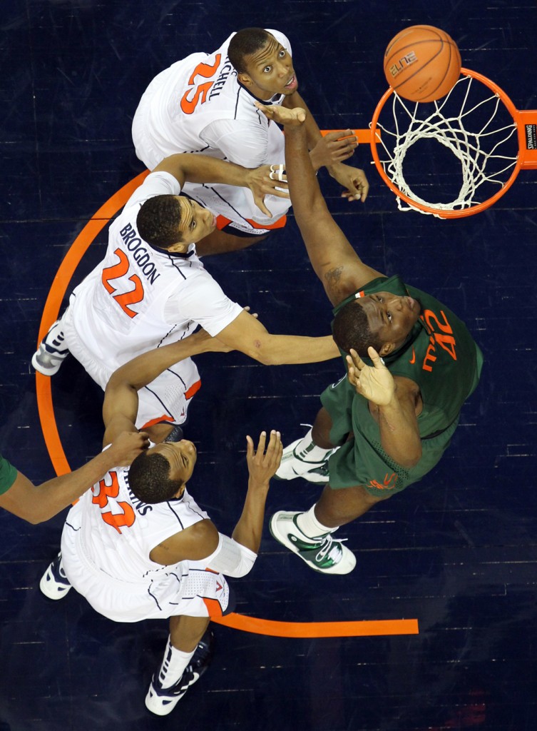 Malcolm Brogdon, Reggie Johnson, Akil Mitchell, Darion Atkins Malcolm Brogdon, Reggie Johnson, Akil Mitchell, Darion Atkins